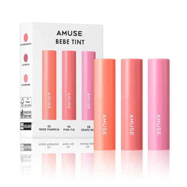 AMUSE Bebe Tint BEST mini 3 Set [#5 #6 #8]