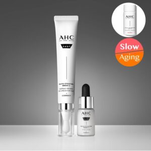 AHC Pro Shot GlutA-ctivation Bright3 Capsule-Infused Eye Cream For Face  Set (+Serum 10ml+ Essence 25ml)