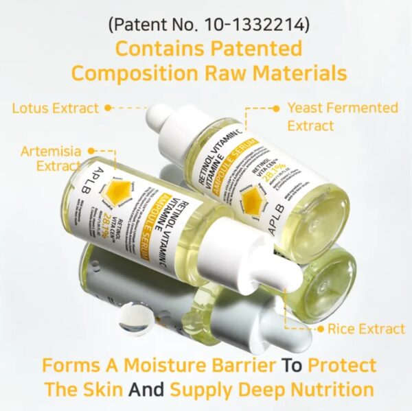 APLB Retinol Vitamin C Vitamin E Ampoule Serum - Image 5