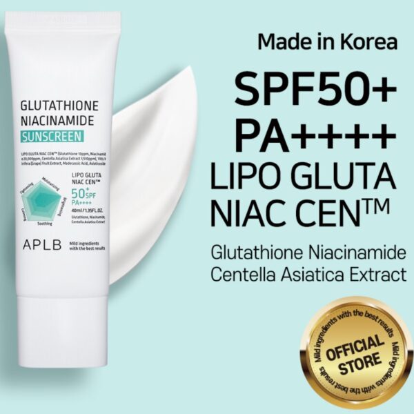 APLB Glutathione Niacinamide Sunscreen - Image 2