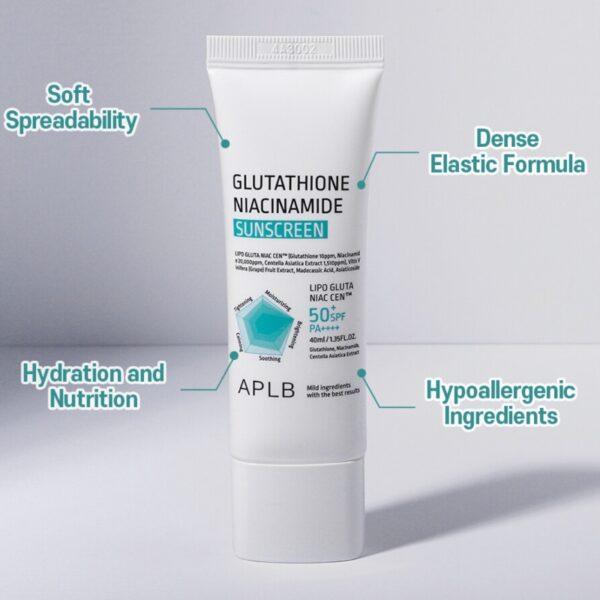 APLB Glutathione Niacinamide Sunscreen - Image 4