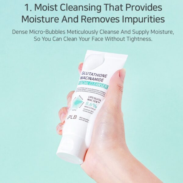 APLB Glutathione Niacinamide Facial Cleanser - Image 4