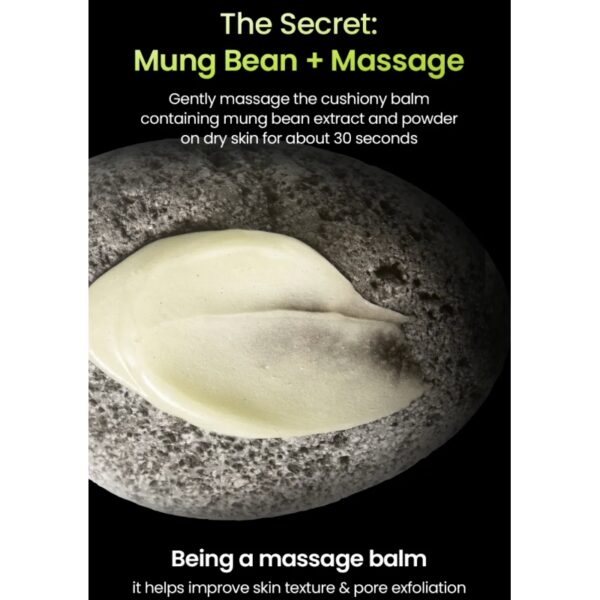 beplain Mung Bean Pore Grinding Cleansing Balm 100ml - Image 4