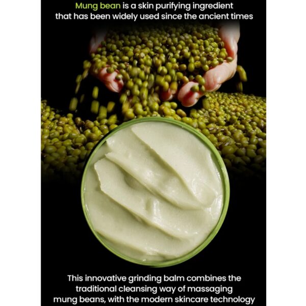 beplain Mung Bean Pore Grinding Cleansing Balm 100ml - Image 3