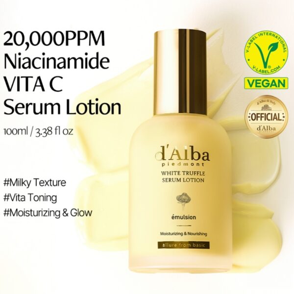 NEW💖 d'Alba White Truffle Serum Lotion 100ml - Image 2