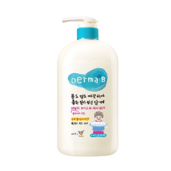 Derma B Daily Moisture Body Wash 1000mL [#Cotton Musk]