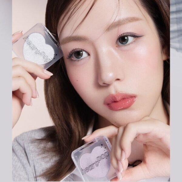 ETUDE Heart Pop Blusher Set [#8 Colors] (+Brush) - Image 4