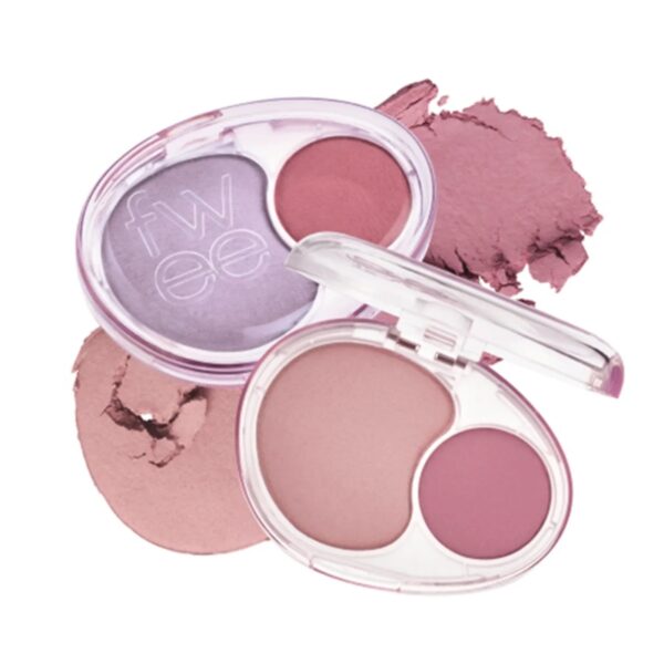 fwee Mellow Dual Blusher [#6 Colors]