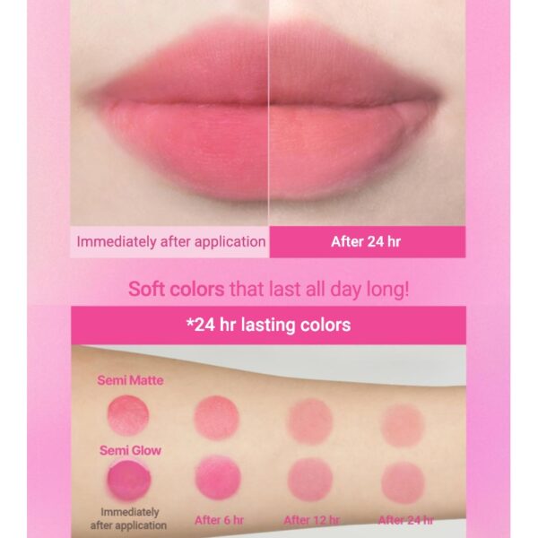 fwee Pink Obsession Stay-fit Lip Tint [#11 Colors] - Image 5