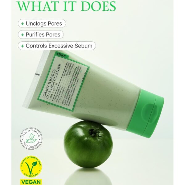 FULLY Green Tomato Clay Pack Cleanser - Image 2