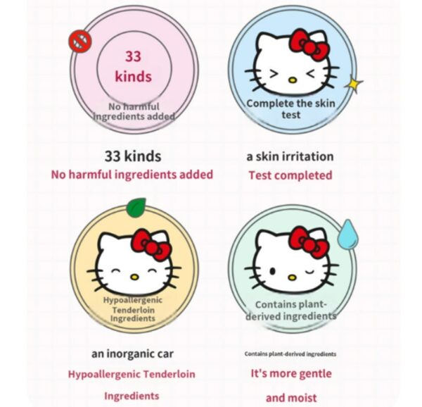 HELLO KITTY x GREEN FINGER Mild Sun Cushion  SPF50+ PA++++ (+Sticker) - Image 5