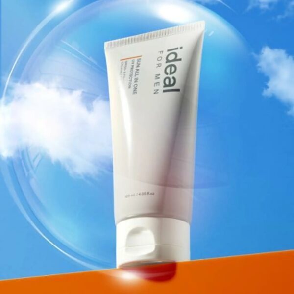 Ideal for Men Sun All In One SPF50+PA++++ 120ml+20ml Set (+Men All in one 3Kit) - Image 3