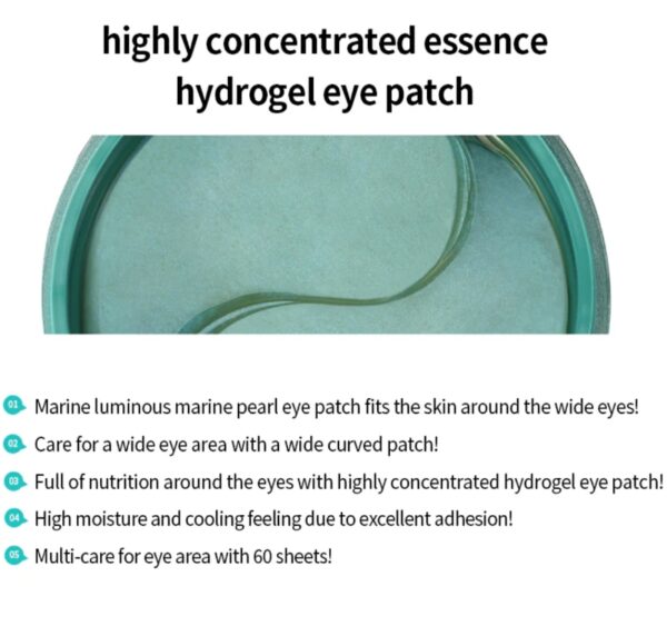 JMSOLUTION Marine Luminous Pearl Deep Moisture Eye Patch - Image 5