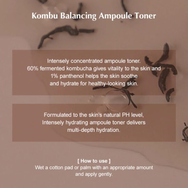 KAINE Kombu Balancing Ampoule Toner Special Set - Image 6