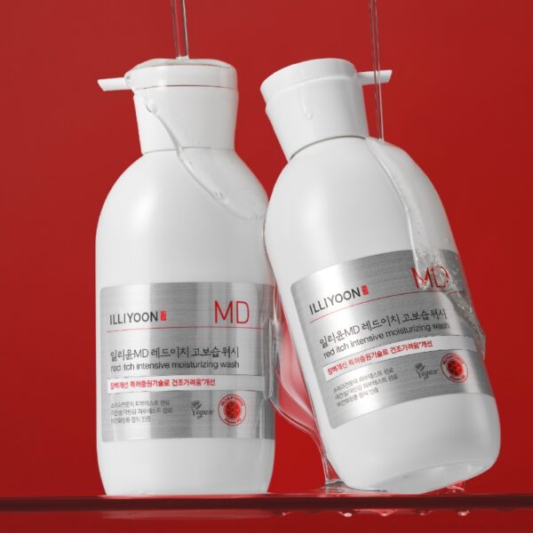 ILLIYOON MD Red-Itch Ultra Moisturizing Wash 460ml Set (+Cream 68ml) - Image 4