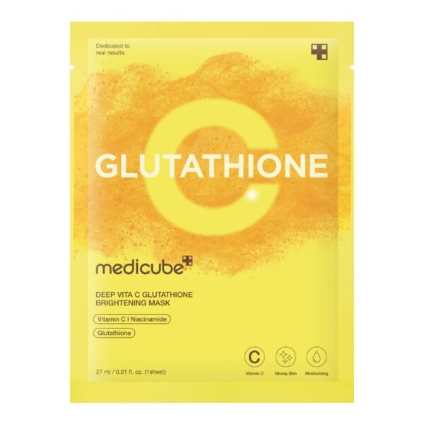 medicube Deep Vita C Glutathione Brightening Mask #1 mask