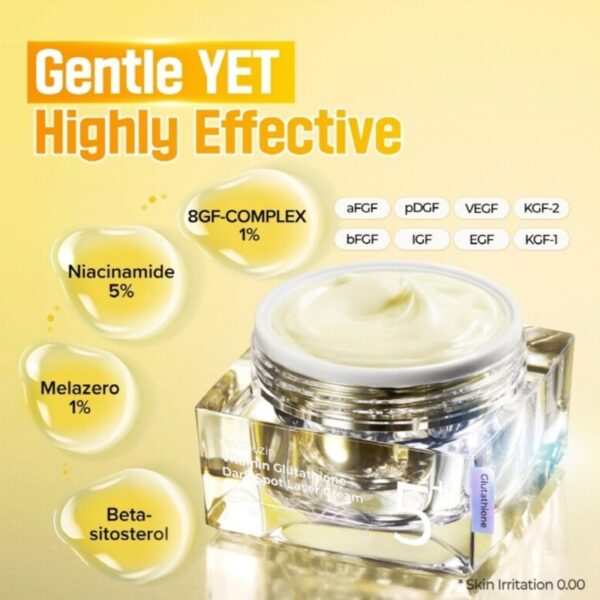 numbuzin No.5 Glutathione Dark Spot Laser Cream - Image 3