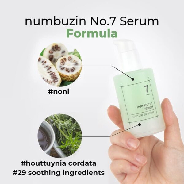 numbuzin No.7 Mild Green Soothing Serum - Image 2