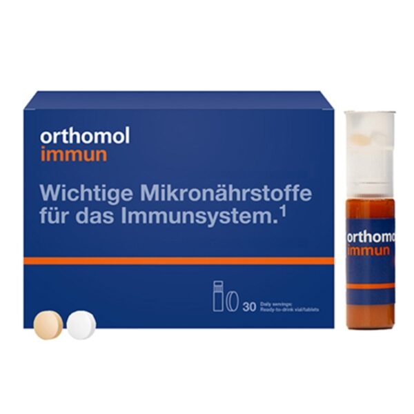 orthomol immun multivitamin & mineral 30 vials