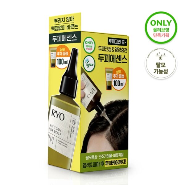 Ryo Root:Gen Hair Loss Care Scalp Essence 80mL Special Set (+Shampoo 100ml) - Image 6