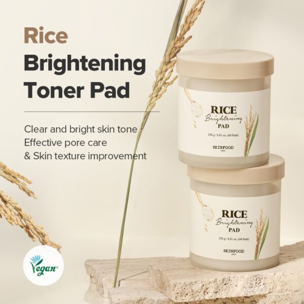 SKINFOOD Rice Brightening PAD - Image 2