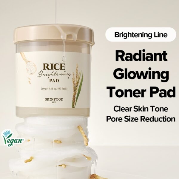 SKINFOOD Rice Brightening PAD - Image 3