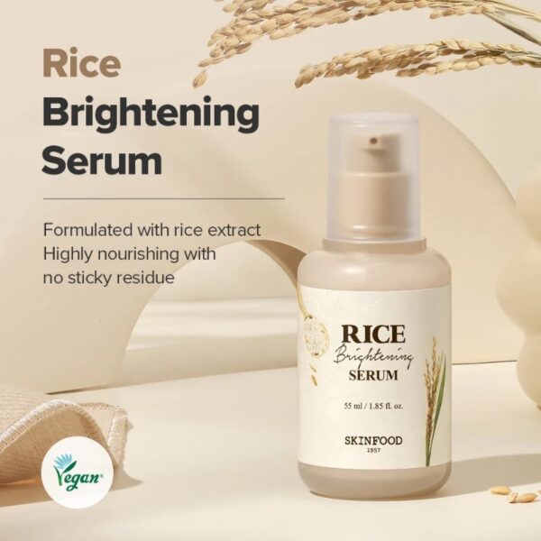 SKINFOOD Rice Brightening Serum 55ml - Image 3