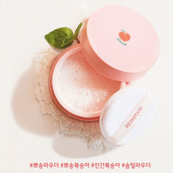 SKINFOOD Peach Cotton Multi Finish Powder Special Set - Image 4