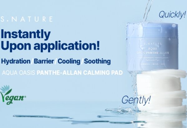 S.NATURE Aqua Oasis Panthe-Allan Calming 60Pads (+Cream 10ml) - Image 3