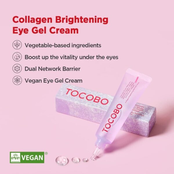 TOCOBO Collagen Brightening Eye Gel Cream - Image 3