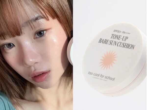 TOO COOL FOR SCHOOL Tone Up Bear Sun Cushion mini SPF50+ PA++++ - Image 4