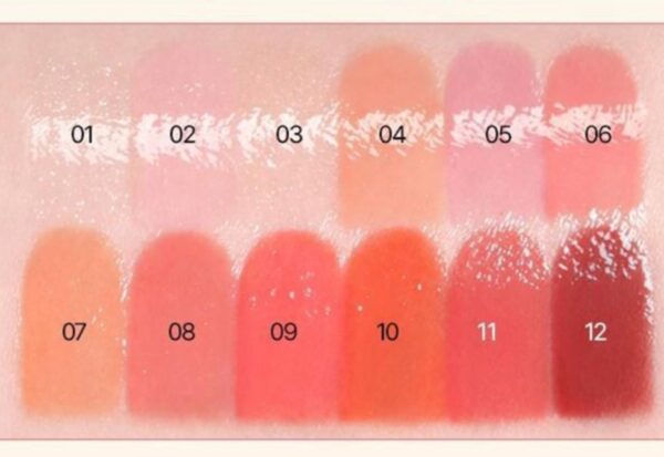 WAKEMAKE Soft Coloring Lip Palette [#02 PEAK PEACH GLOWING] - Image 8