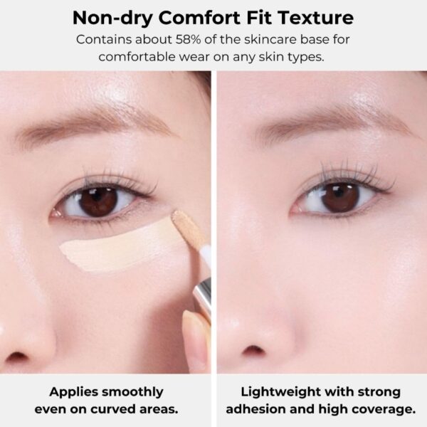 ABOUT_TONE Skin Layer Cover Fit Concealer [#3 Colors] - Image 4