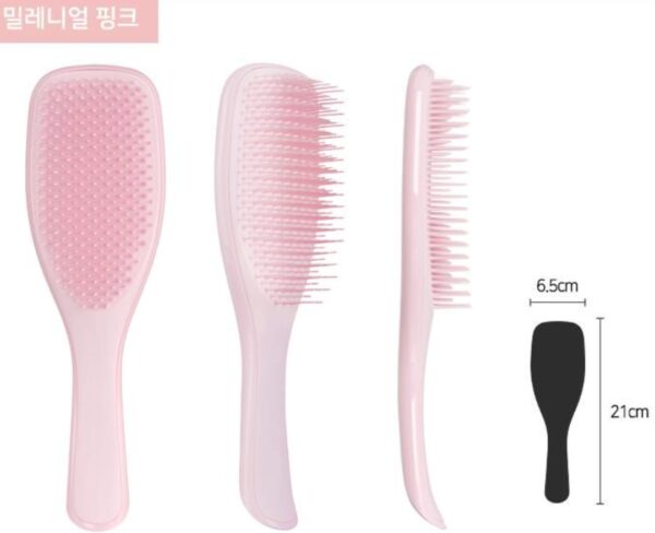 Tangle Teezer Wet Detangler Hairbrush + Scalp Exfoliator Massager Set [#2 Colors] - Image 4