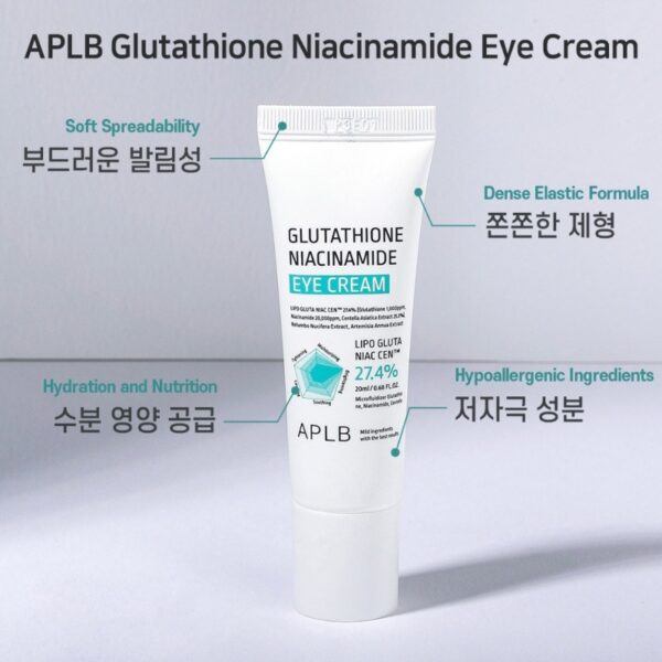 APLB Glutathione Niacinamide Eye Cream - Image 5