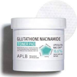 APLB Glutathione Niacinamide Toner Pad