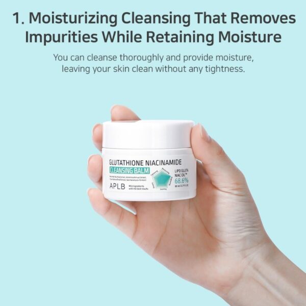 APLB Glutathione Niacinamide Cleansing Balm - Image 8