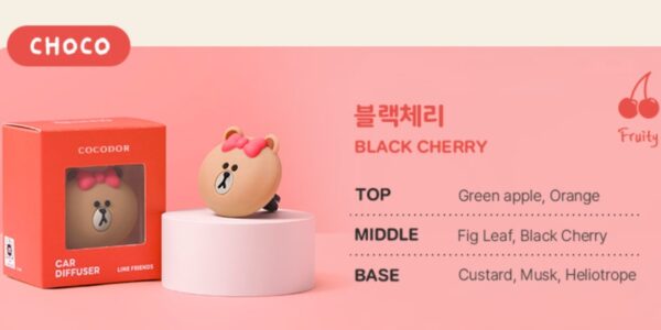 Line Friends x Cocodor Car Air Freshener [#3 Type] - Image 7