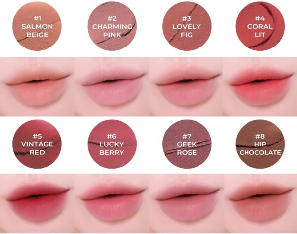 colorgram Nude Blur Tint Set [#2 #7] (+ Lip Pencil) - Image 7