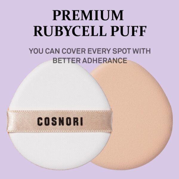 COSNORI Panthenol Barrier Cushion (#02 Beige) (+Refill+Zzanggu Gift) - Image 5