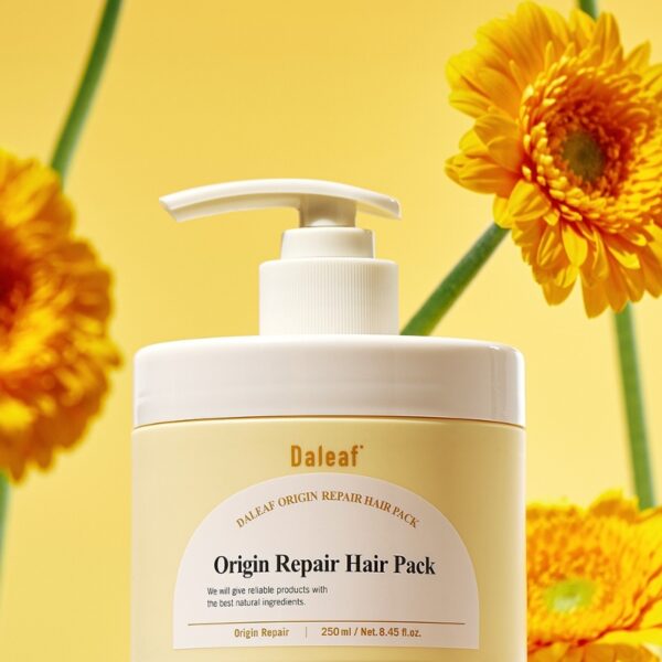 DALEAF Origin Repair Hair Pack 250ml Set (+Hair Pack 21ml+Wasabi Bear Hair Band) - Image 3