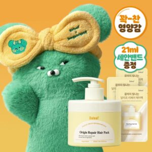 DALEAF Origin Repair Hair Pack 250ml Set (+Hair Pack 21ml+Wasabi Bear Hair Band)