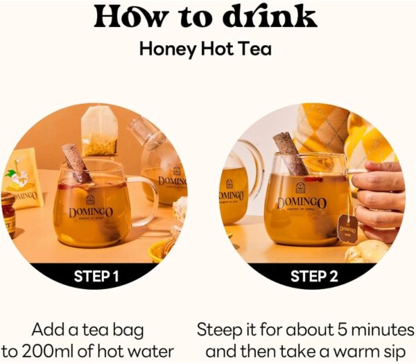 DOMINGO Honey Chamomile Tea - Image 6