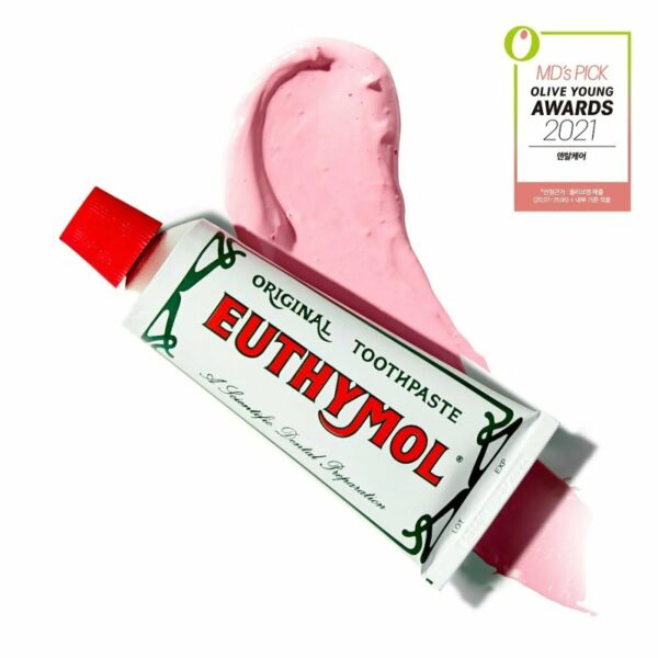 EUTHYMOL Original Toothpaste Double Set (+Squizzer + Photo) - Image 2