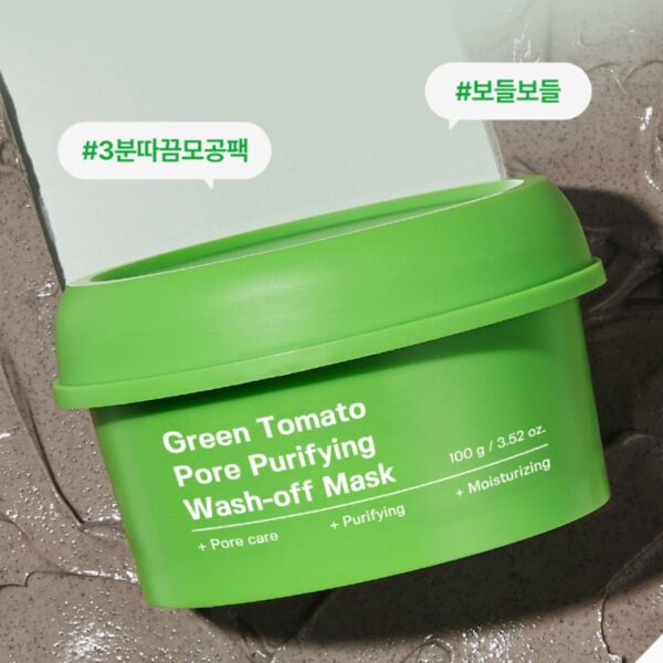 Sungboon editor Green Tomato Pore Wash-off Mask - Image 2