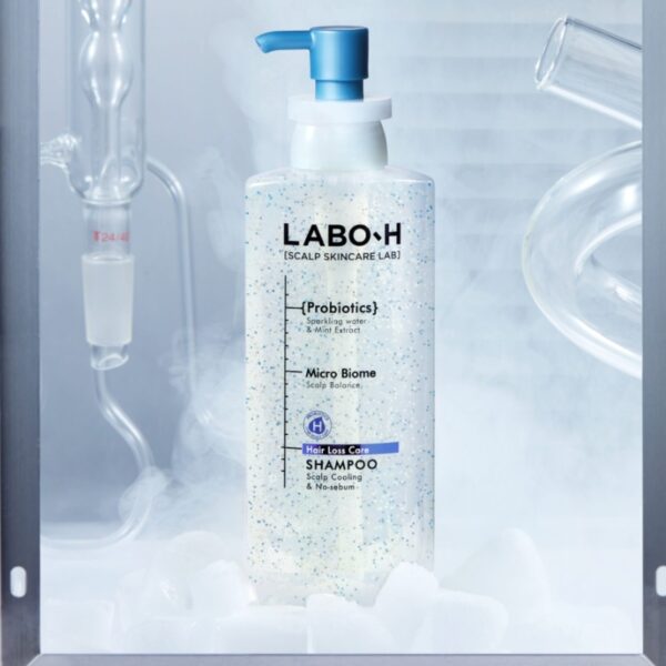 LABO-H Hair Loss Care Scalp Cooling & No Sebum Shampoo 112ml (sample) - Image 2