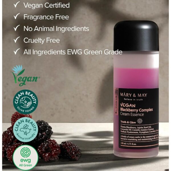 Mary&May Vegan Blackberry Complex Cream Essence - Image 2