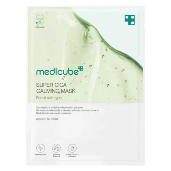 MEDICUBE Super Cica calming mask [#5 masks]