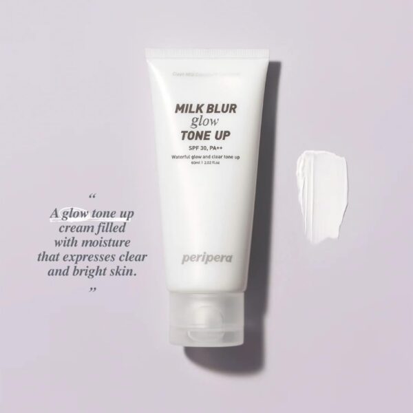 Peripera Milk Blur Tone Up Cream [#04 Glow] - Image 2