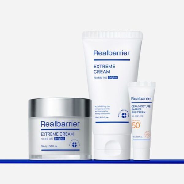 REAL BARRIER Extreme Cream 70+70ml Set (+suncream 10ml) - Image 2